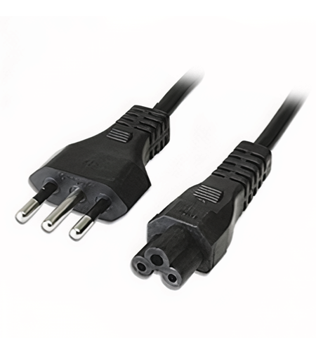 Cable De Poder Ulink para Notebook Tipo Trebol 1.8MTS