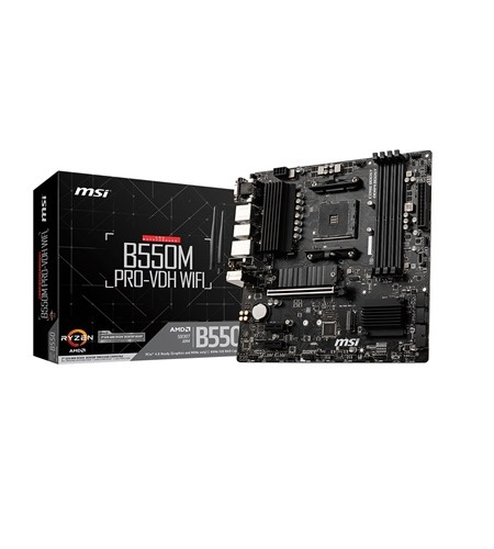Placa Madre Msi B550M PRO-VDH WIFI AM4 DDR4