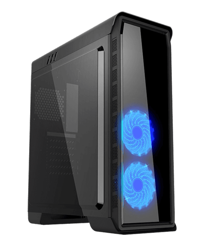 Gabinete Gamer Elysium Black G503X ATX,MATX,MINIATX, ITAX